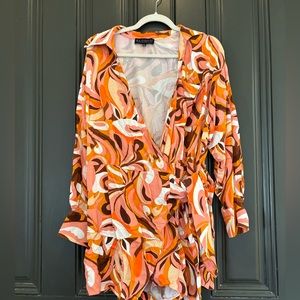 ELOQUII Wrap Romper
